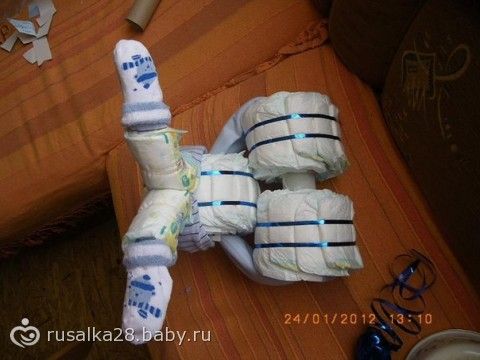 Велосипед из памперсов пошагово фото для мальчика Велосипед из памперсов пошагово фото для мальчика
