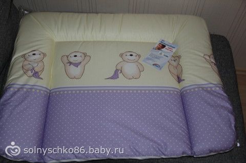 Пеленальный матрас своими руками мастер класс 58