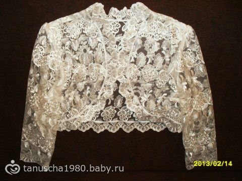 Болеро из кружев как сшить Болеро из кружев как сшить