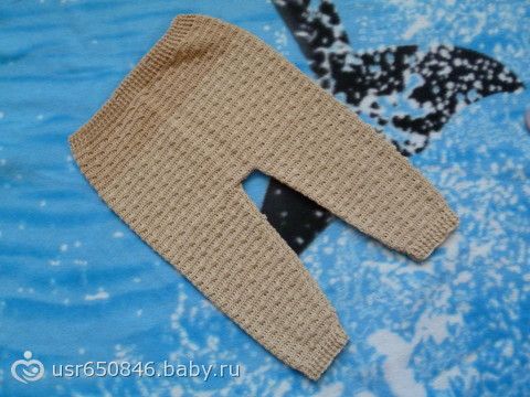 Штанишки спицами связанные сверху вниз Штанишки спицами связанные сверху вниз