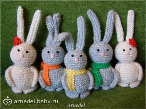 Вязаные игрушки амигуруми Вязание, вязание спицами, вязание крючком, Схемы