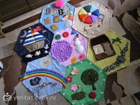 Развивающий коврик своими руками для 3 лет Развивающий коврик своими руками для 3 лет