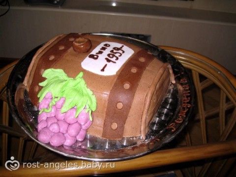 Как сделать торт папе на день рождения