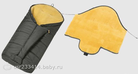 Конверт на мехом своими руками