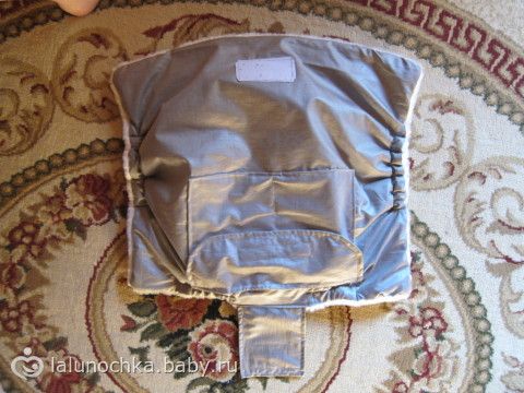 Сделать муфту на коляску своими руками 60