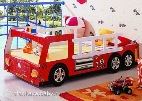 Детская мебель Milli Willi / Кровати детские, двухъярусные, выдвижные, кровати-машины