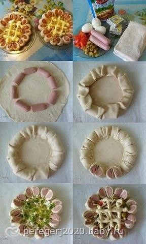 Плюшкиколоски с маком и сырной глазурью Выпечка сладкая
