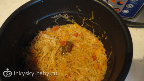 Тушеная капуста и черепашки