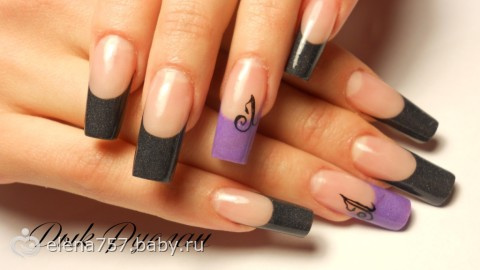 Вы когда-нибудь видели чтобы мужик ногти наращивал???