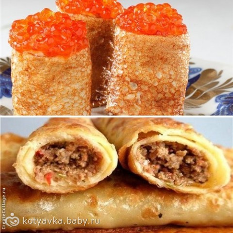С чем блины делаете?