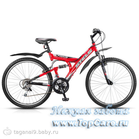 Выбрали мне велик Stels Focus 21 скорость)))