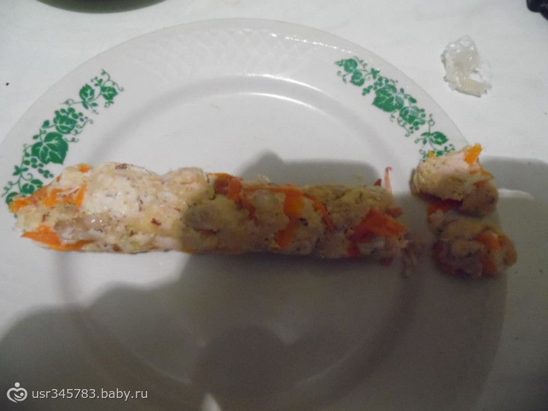 Колбаса домашняя (куриная рубленная) Колбаса домашняя (куриная рубленная)