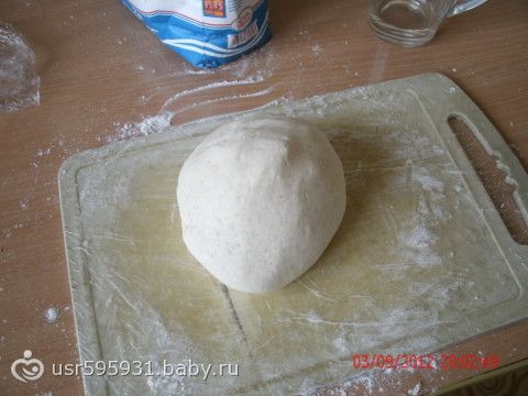 «Отпечатки на соленом тесте» (делала впервые, не судите строго)