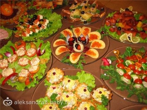Закуски с фото и рецептами для гостей