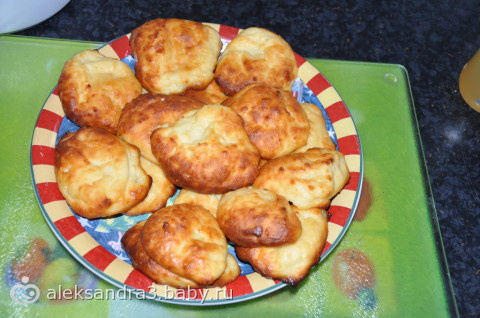 Приготовила сыночку вкусняшку в духовке из творога (фото)