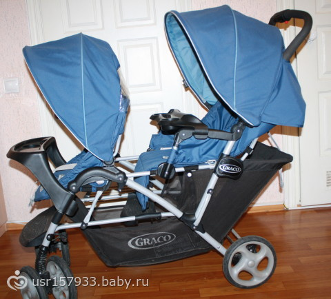 ПРОДАЮ КОЛЯСКУ ДЛЯ двойни и погодок Graco Stadium Duo