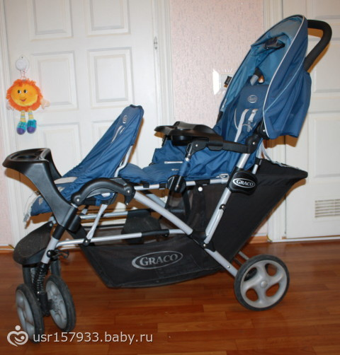ПРОДАЮ КОЛЯСКУ ДЛЯ двойни и погодок Graco Stadium Duo