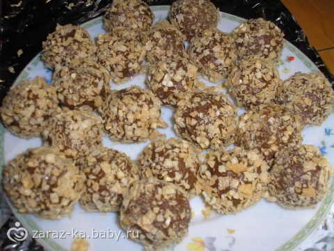 Конфеты из малютки рецепт с какао: сладости из сухофруктов и орехов