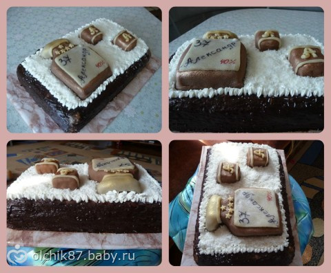 Ща покажу что сегодня делала) тортик интересный
