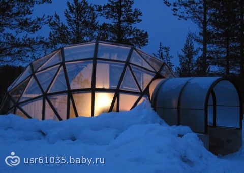 Хочу побывать… Igloo Village Kakslauttanen, Финляндия