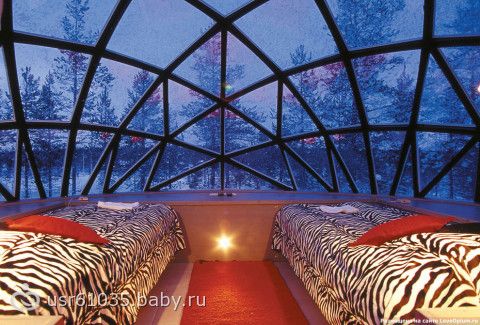 Хочу побывать… Igloo Village Kakslauttanen, Финляндия