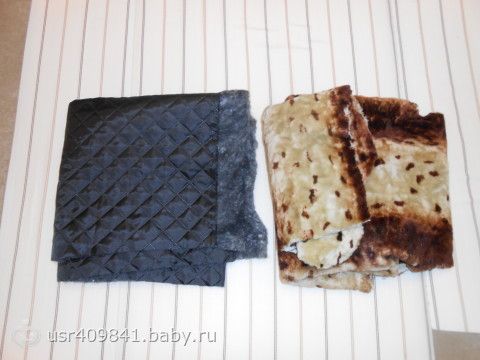 Зимний конвертик меховой