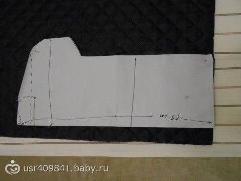 Зимний конвертик меховой