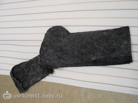 Зимний конвертик меховой