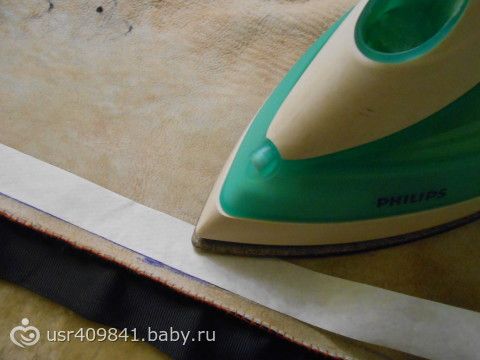 Зимний конвертик меховой
