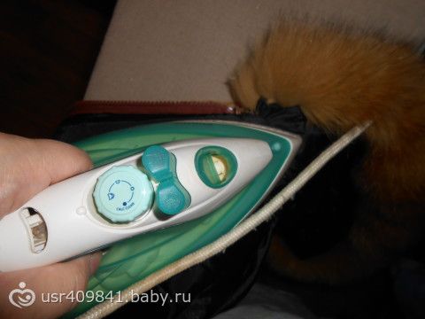 Зимний конвертик меховой